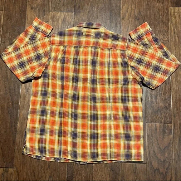 Vintage Duluth Trading Co Plaid Button Up Flannel Shirt - Picture 2 of 7